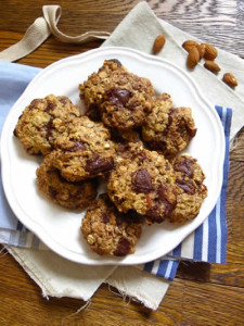 Cookies chocolat amandes et noisettes croustillants avec thermomix