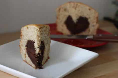 Recette Cakes Coeur de Nutella avec Thermomix