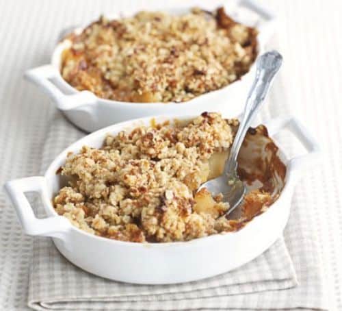 Recette Crumble aux pommes thermomix