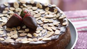 Recette Gâteau fondant au chocolat aux amandes Thermomix