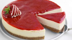 Cheesecake au coulis de fraises thermomix
