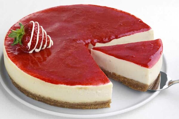 Cheesecake au coulis de fraises au Thermomix