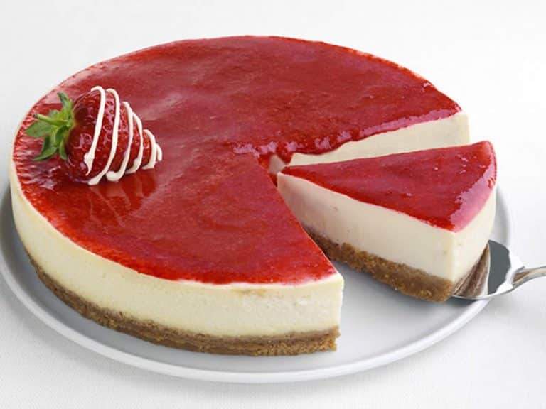 Cheesecake au coulis de fraises au Thermomix