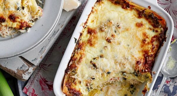Lasagne Fondant aux Poireaux thermomix