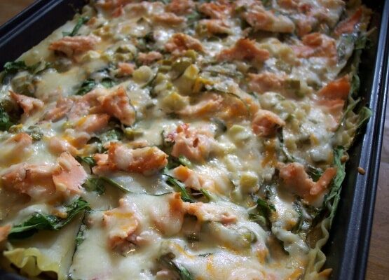 Lasagnes saumon épinards au thermomix