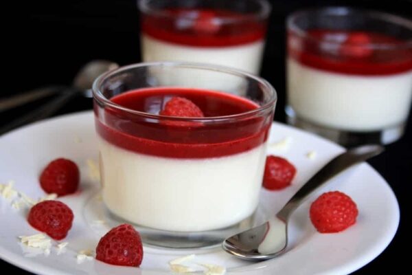Panacotta avec coulis de fruits cookeo