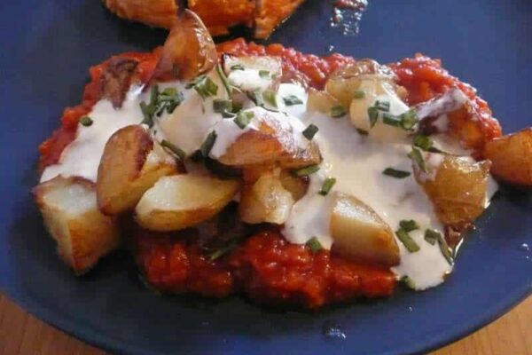Patatas bravas rapide au cookeo
