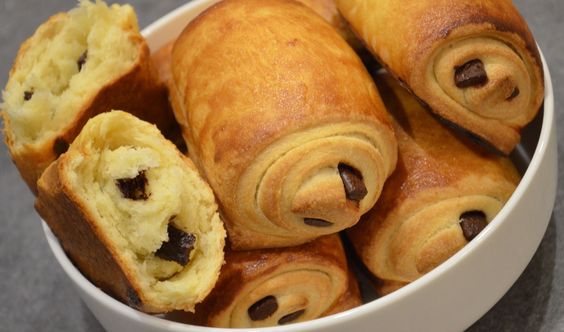 Petits Pains Brioches Au Chocolat Thermomix