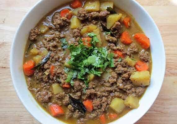 Ragoût de viande hachée (Picadillo) au thermomix