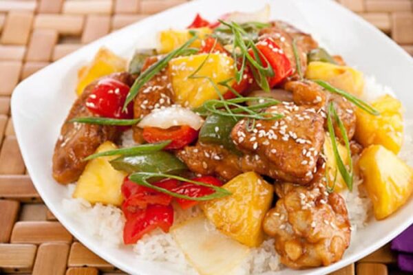 Filet mignon de porc à l'ananas thermomix