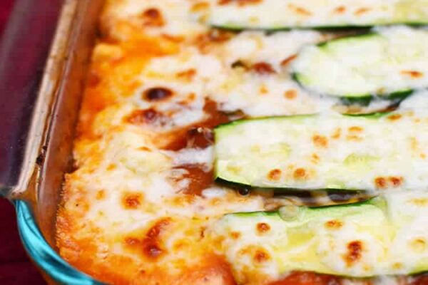 Lasagnes de courgettes au thermomix