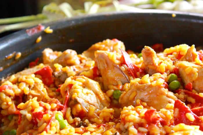 Paella Au Poulet Express Thermomix Recette Facile