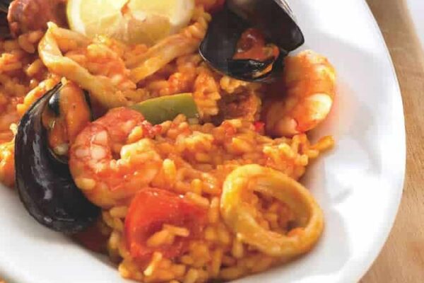 Risotto aux fruits de mer et chorizo thermomix