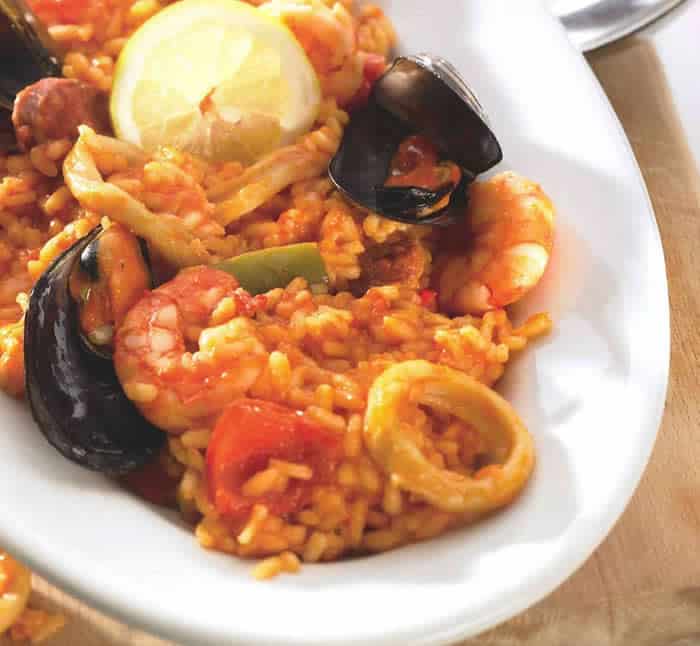 Risotto aux fruits de mer et chorizo thermomix