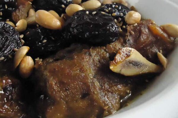 Tajine d’agneau aux pruneaux au cookeo
