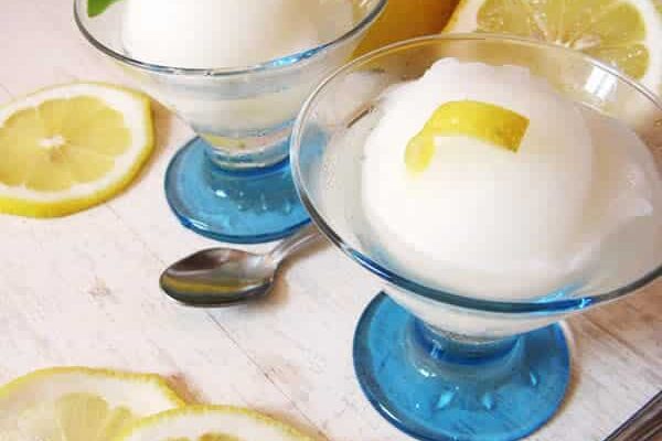 Sorbet Citron au thermomix