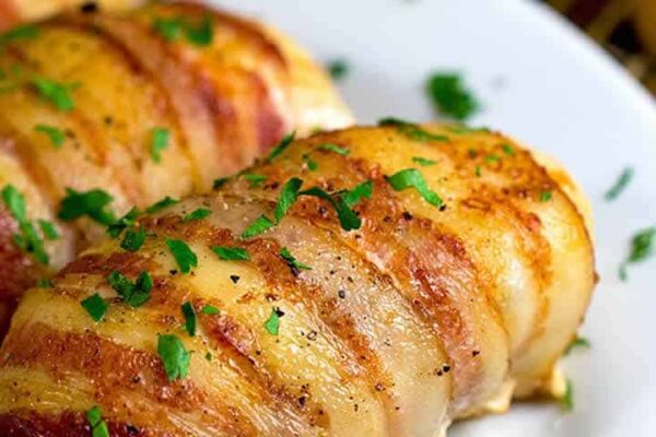 Blanc de poulet farci au Thermomix