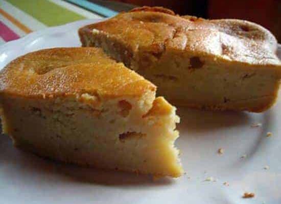 Fondant à la compote de pommes avec thermomix