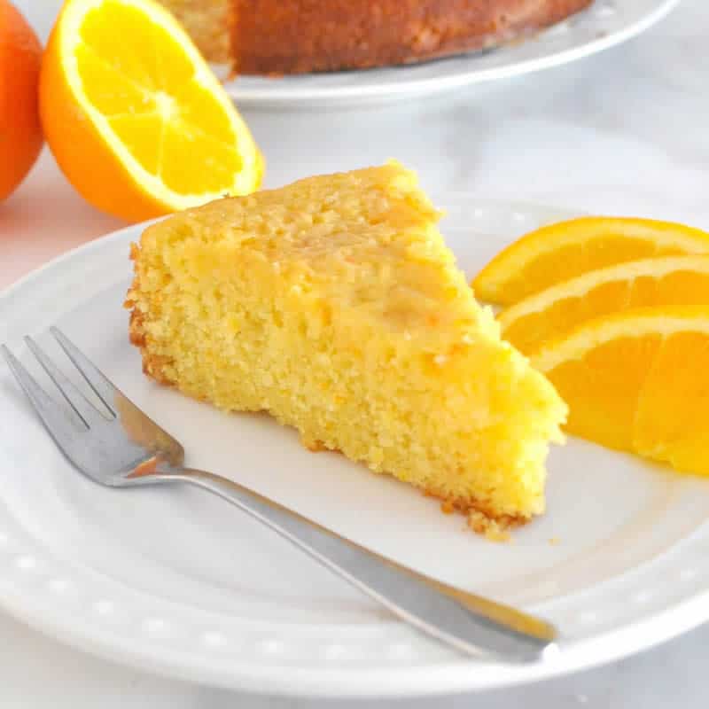 Gâteau moelleux à l'orange avec thermomix