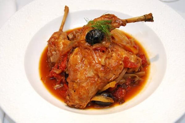 Lapin aux poivrons avec cookeo