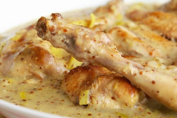 Lapin à la moutarde au thermomix