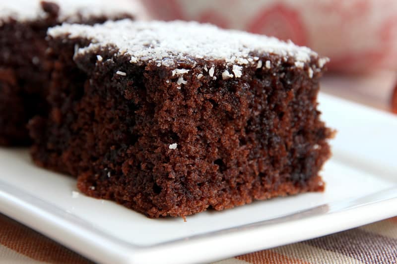 Gateau au chocolat leger moelleux