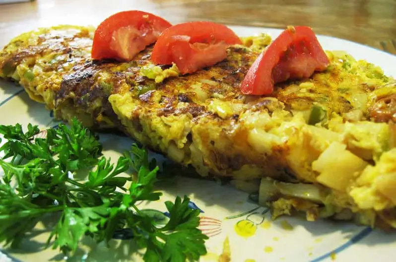 Omelette Basquaise light au cookeo