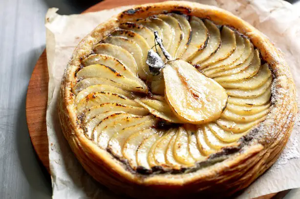 Tarte Au Poire Et Chocolat Avec Thermomix Facile Et Rapide