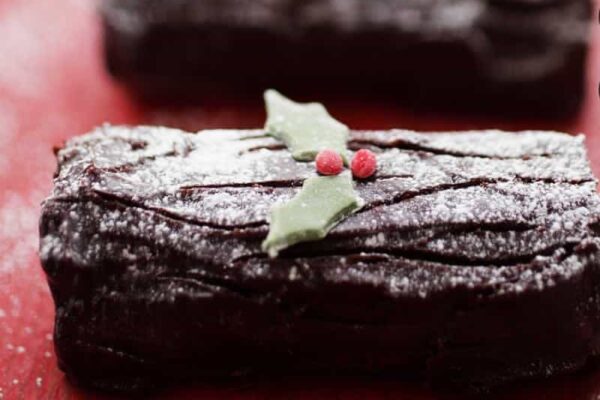 Buche de noel au chocolat avec thermomix