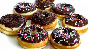 Donuts au chocolat avec thermomix