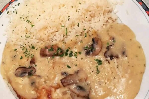 Escalope de dinde à la crème au thermomix