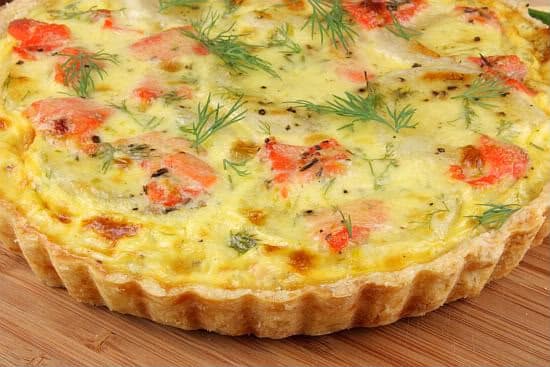 Tarte au saumon avec thermomix