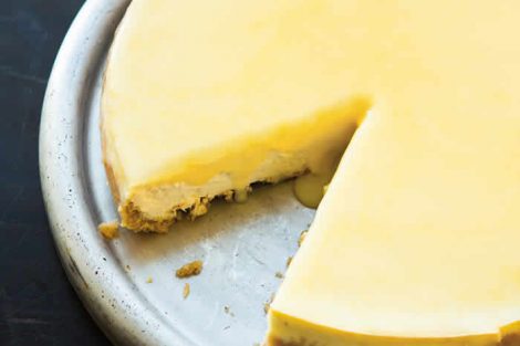 Cheesecake citron au lemon curd avec thermomix