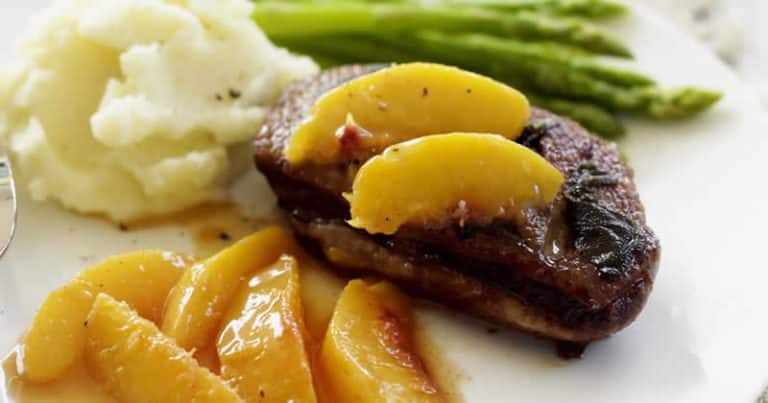 Magret de canard au cidre avec thermomix