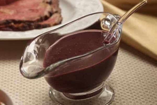 Sauce vin rouge facile au thermomix