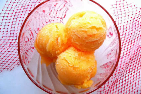 Sorbet aux clementines avec thermomix