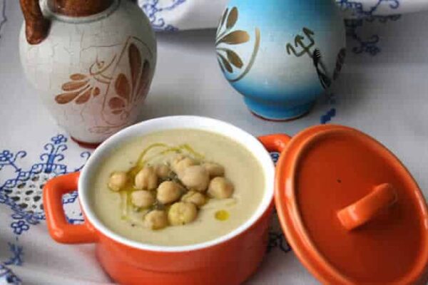 Soupe de pois chiche au cookeo