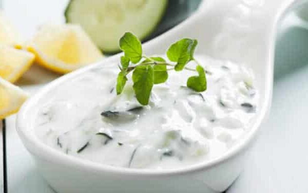 Tzatzíki ou concombre à la grecque au thermomix