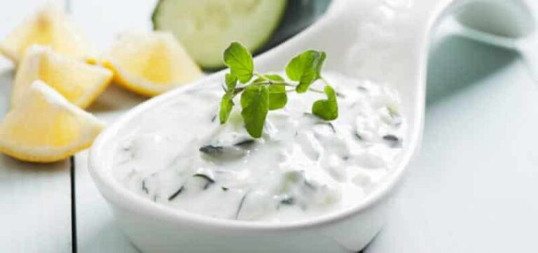 Tzatzíki ou concombre à la grecque au thermomix