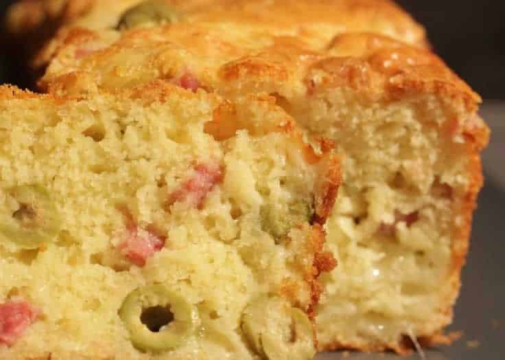Cake Jambon Gruyere Olives Moelleux Au Thermomix Recette Thermomix