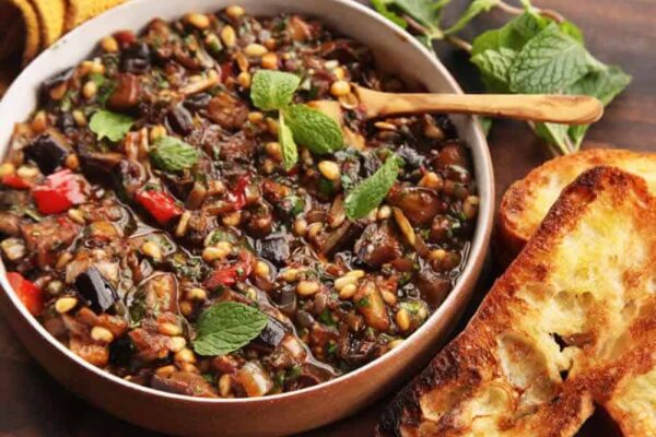 Caponata ou ratatouille sicilienne recette WW au thermomix