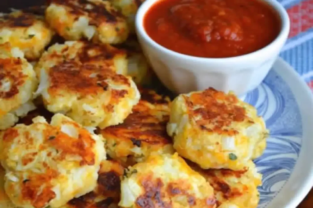 Croquettes de chou-fleur au parmesan au Thermomix