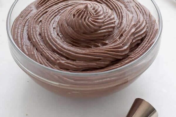 Crème pâtissière au chocolat avec thermomix