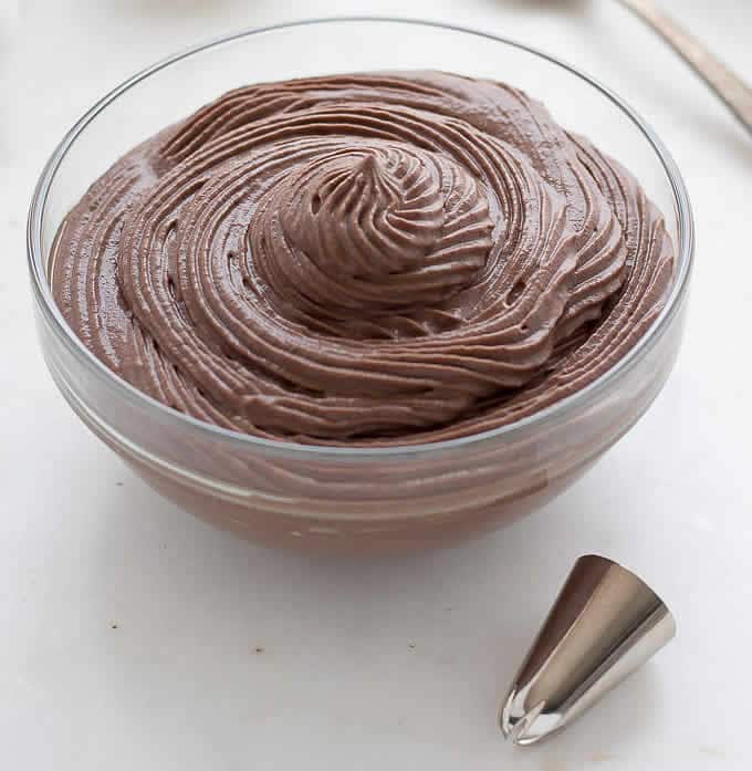 Crème pâtissière au chocolat avec thermomix