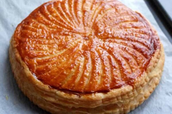 Galette Frangipane Chocolat Poire au thermomix