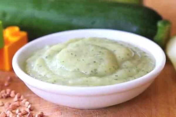 Purée de courgette et pomme de terre au thermomix