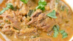 Sauté de veau au curry avec thermomix