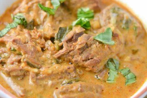 Sauté de veau au curry avec thermomix