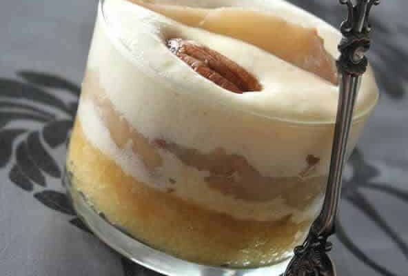 Verrines tiramisu poires & speculos au thermomix