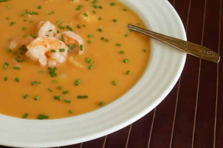 Bisque de crevettes au thermomix Recette Thermomix